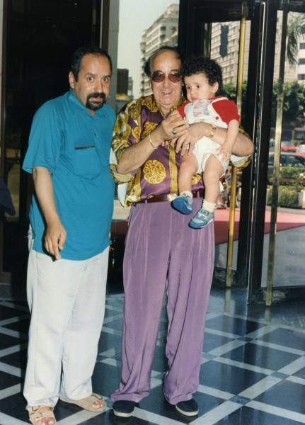 mon pere hassan moustafa et moi